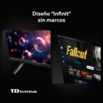TD TV QLED 50" - TD SYSTEMS M50QC22TIZEN Tizen 8.0 by Samsung, UHD 4K, Arm Cortex A53x4, Smart TV, DVB-T2 (H.265), Negro - Imagen 6