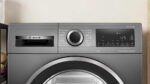 BOSCH Secadora bomba de calor - BOSCH WQG245DRES, Bomba de calor, 9 kg, 14 programas, Grey - Imagen 8