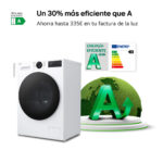LG Lavadora carga frontal - LG F2X50S8TLB, 8 kg, 12 programas, Blanco - Imagen 3