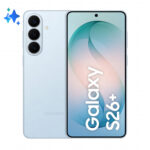 SAMSUNG Galaxy S26+, Azul, Móvil Android, 256 GB, 12 GB RAM, 6,7 ", Qualcomm Snapdragon 8 Elite Gen 5 (3 nm), 4900 mAh