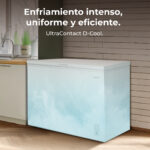 Congelador horizontal - CECOTEC Bolero CoolMarket Chest 293M White D, 85,2 cm, 300 - Imagen 4