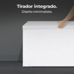 Congelador horizontal - CECOTEC Bolero CoolMarket Chest 418P White D, 82 cm, 300 - Imagen 6
