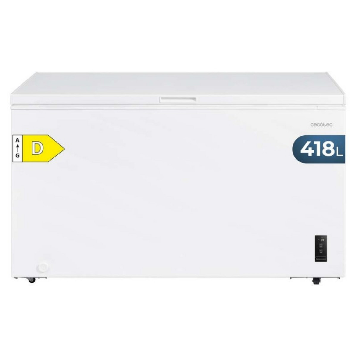 172600383_1 Congelador horizontal - CECOTEC Bolero CoolMarket Chest 418P White E, 85,5 cm, 300 - Imagen 1