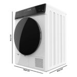 CECOTEC Secadora bomba de calor - CECOTEC Bolero DressCode Dry 9400 Inverter, 9 kg, 300