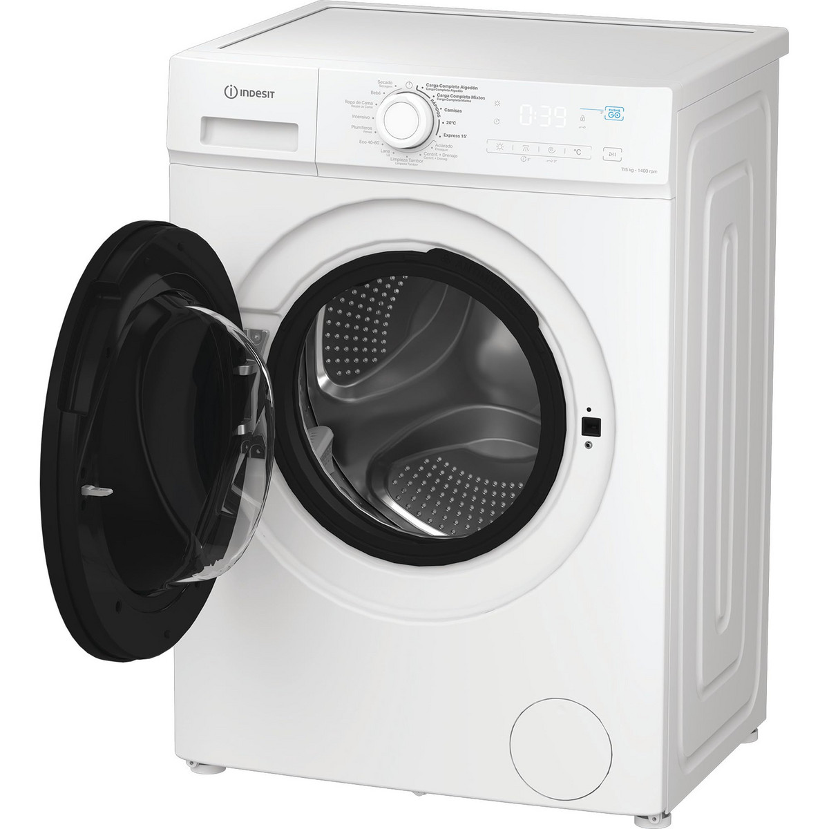 172722050_1 Lavadora - Secadora - INDESIT IDMA75624MYTIME, 7 kg + 5 kg, Blanco - Imagen 1