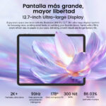 BLACKVIEW LINK 8 Con Teclado (QWERTY), 256 GB, Gris​, 12,7 " 2K, 12 GB RAM, MediaTek Helio G100 6 nm (Ocho núcleos), Tablet Android - Imagen 7