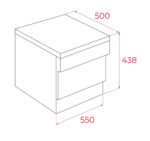 Lavavajillas compacto - TEKA LC 24700, 6 servicios, 7 programas, 55 cm, Blanco - Imagen 2