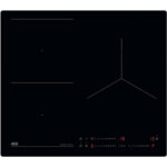 AEG Placa de inducción - AEG TO63IQ0BIB, 3 zonas, 58 cm, Negro