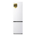LG Frigorífico combi - LG GBBS322ASW, No Frost, No Frost, Altura 203 cm, Capacidad 375 l, Blanco