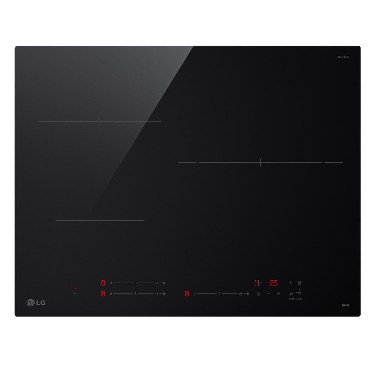 173996153_1 LG Placa de inducción - LG CI5Z2420BN, 3 zone(s) zonas, 59 cm, Negro - Imagen 1