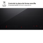 LG Placa de inducción - LG CI5Z2420BN, 3 zone(s) zonas, 59 cm, Negro - Imagen 4