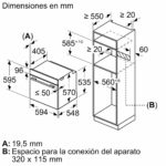 Balay Horno multifunción - Balay 3HB4151X3, Integrable, Hidrolítica, 71 l, 594 mm, Acero inoxidable - Imagen 8