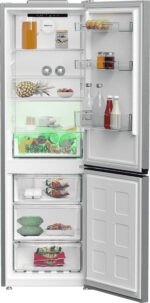 BEKO Frigorífico combi - BEKO B5XRCNE366HXB, No Frost, NeoFrost Dual Cooling, Altura 1865 mm, Capacidad 316 l, Acero inoxidable - Imagen 3