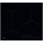 AEG Placa de inducción - AEG Serie 5000 Fast&PowerFul, 3 zonas, 590 mm, Negro
