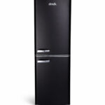 Frigorífico combi - dmdk DKB3, Altura 181 cm, negro mate