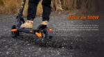 KUKIRIN Patinete eléctrico - KUKIRIN G2 Pro VMP, Pot. máx. 48 V, Carga máx. 120 kg, 15600 mAh, Negro - Imagen 2