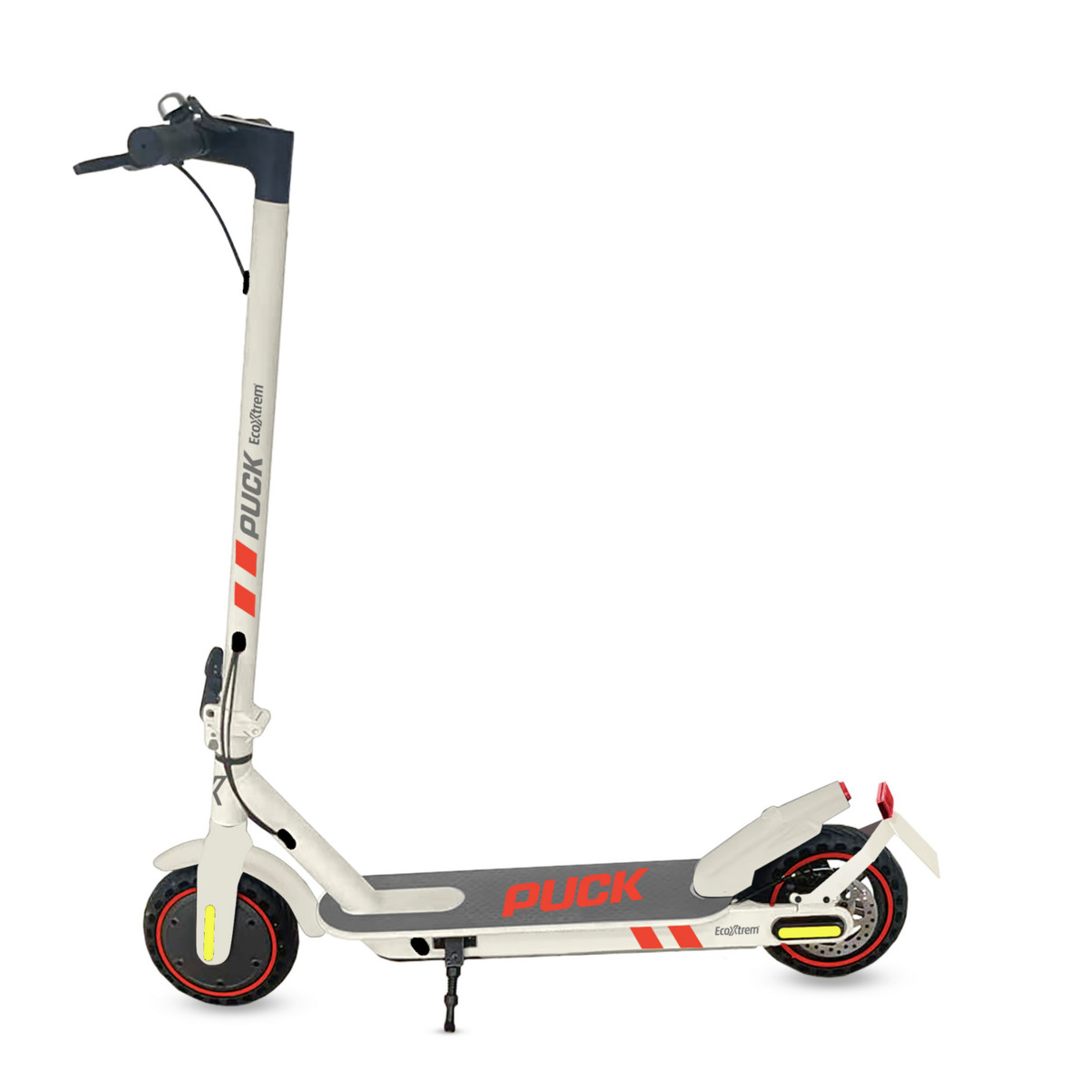 174506749_1 ECOXTREM Patinete eléctrico - ECOXTREM PUCK, Pot. máx. 612 W, Carga máx. 100 kg, 35 km autonomía, 7,8 mAh, Beige - Imagen 1