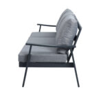 MIROYTENGO Conjunto de jardín - MIROYTENGO Exterior jardín terraza oropesa 4 pz estilo contemporáneo, Gris - Imagen 3