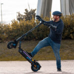 SMARTGYRO Patinete eléctrico - SMARTGYRO K5 PRO LR, Negro - Imagen 8