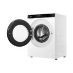 HAIER Lavadora secadora - HAIER Mini Lavasecadora HWD50-BP12307U1, 5 kg + 2,5 kg, Blanco - Imagen 2