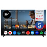 STREAM TV DLED 50" - STREAM SYSTEM S50EX1GU, 5 Años De Garantía, Android 14, Frameless, UHD 4K, Negro