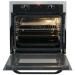 JOCEL Horno multifunción - JOCEL JFE014719, Integrable, 70 l, 60 cm, Negro - Imagen 2