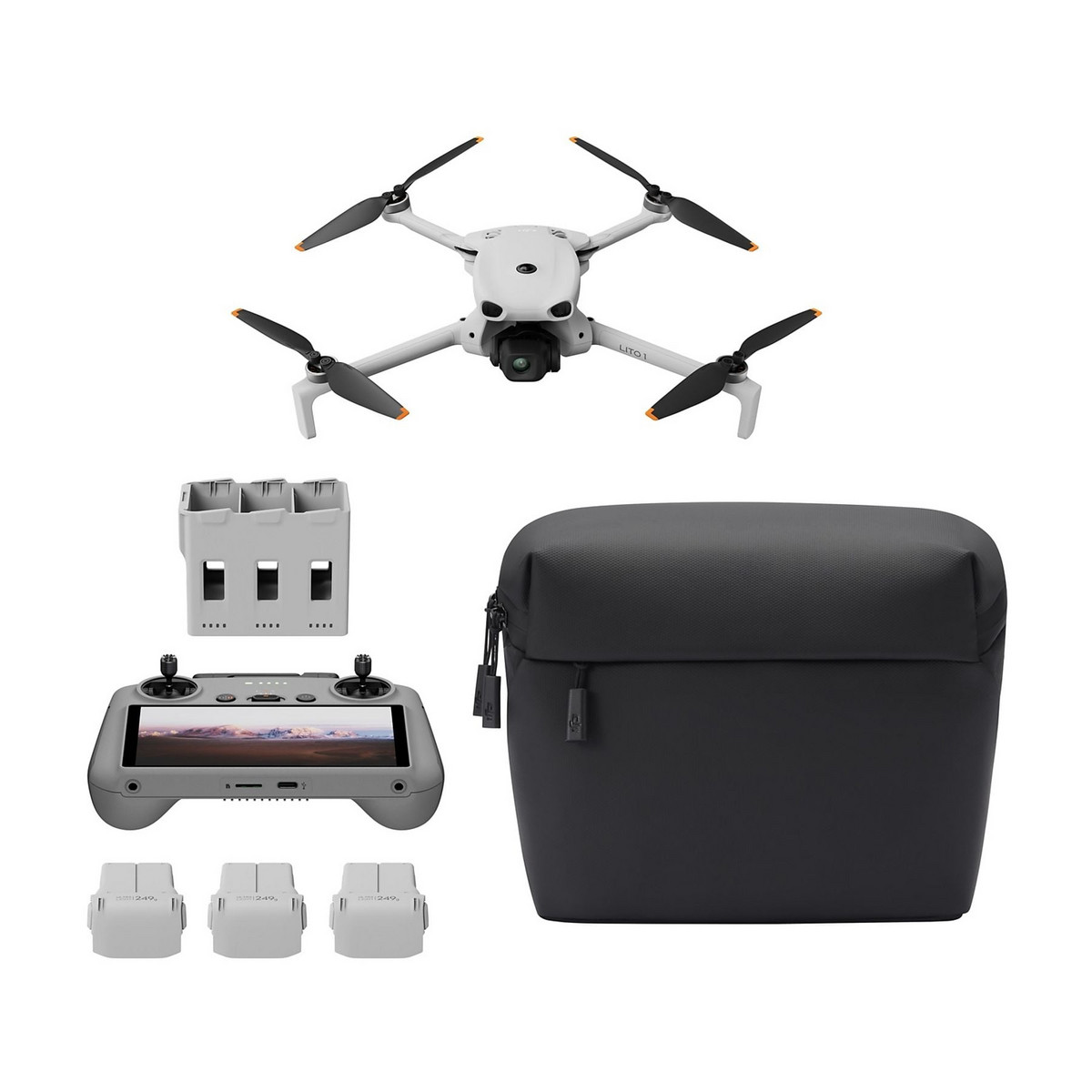 175182773_1 DJI Dron - DJI Lito X1 Fly More Combo (DJI RC 2), 48 megapixel, 31 min, Gris - Imagen 1
