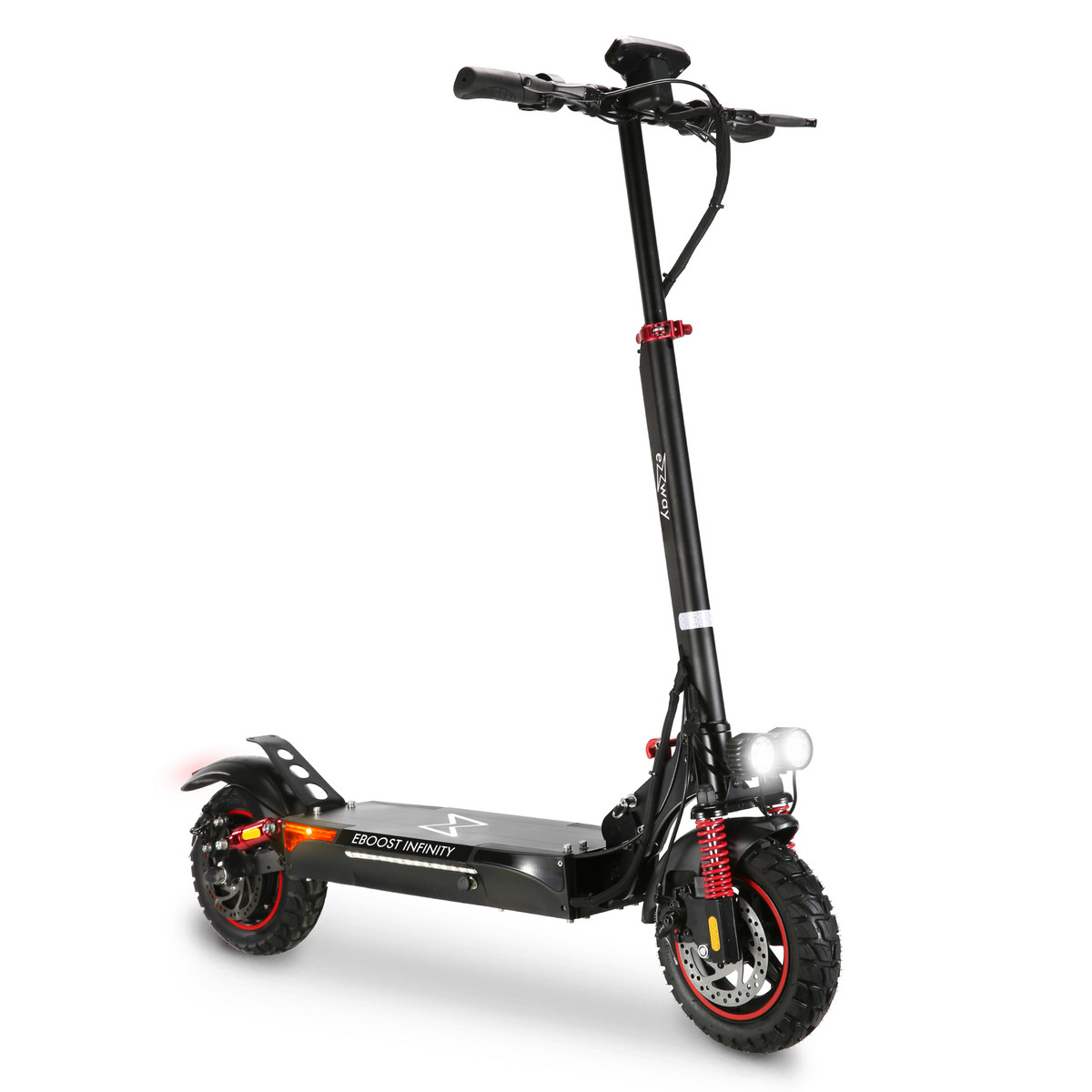 175203274_1 URBANGLIDE Patinete eléctrico - URBANGLIDE EBOOST INFINITY, Carga máx. 120 kg, negro - Imagen 1