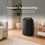 EVVO Aire acondicionado portátil - EVVO P12 Silent FyC WIFI, 26,4 m², Negro - Imagen 4