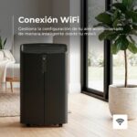 EVVO Aire acondicionado portátil - EVVO P12 Silent FyC WIFI, 26,4 m², Negro - Imagen 6