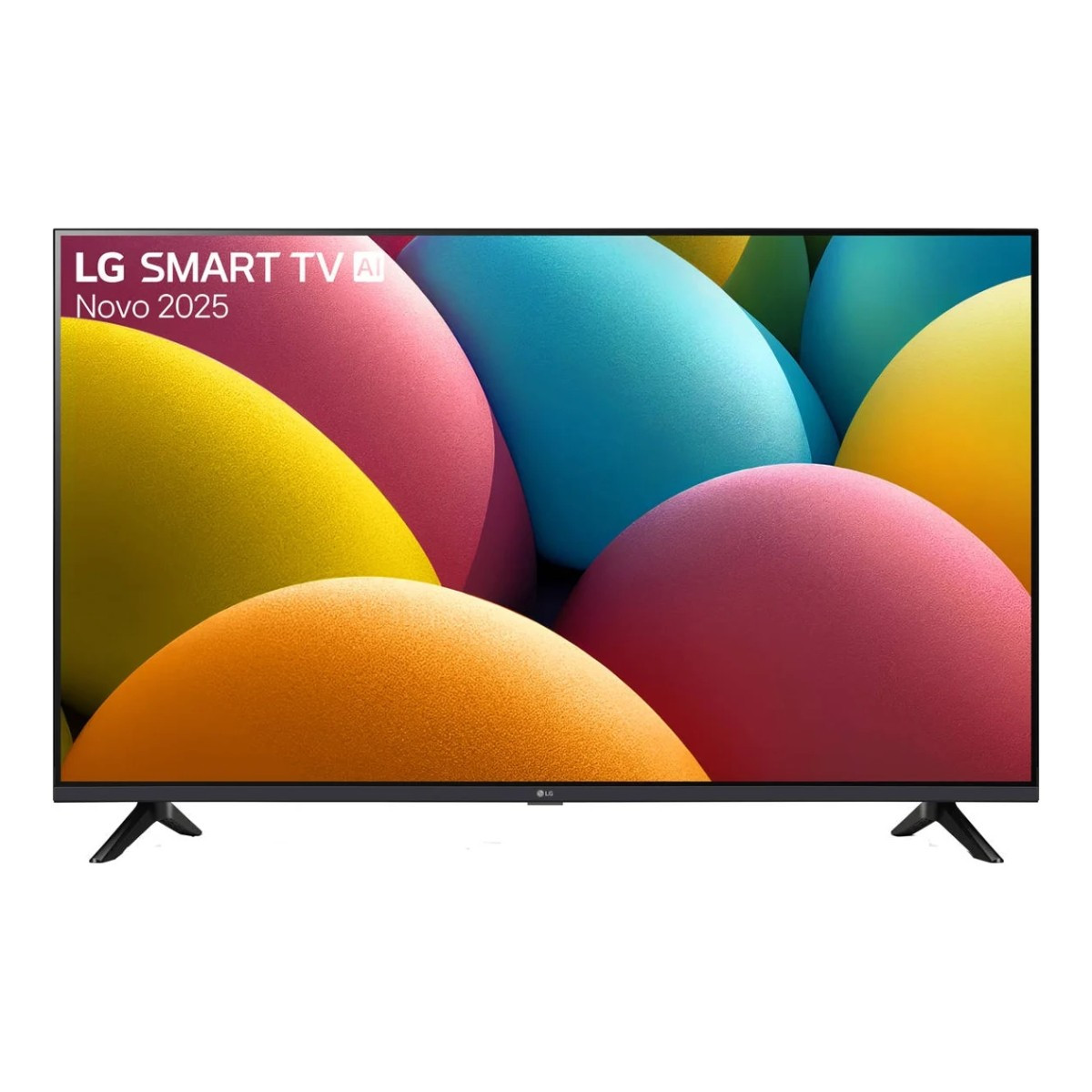 175530110_1 LG TV LED 43" - LG 43LR60006LA, Full-HD, Α5 Gen 6 AI Processor 4K, Smart TV, DVB-T2 (H.265), Black - Imagen 1