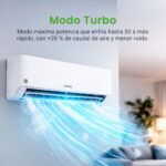 ROINTE Aire acondicionado Split 1 x 1 - ROINTE RX20, Función Inverter, Blanco - Imagen 8