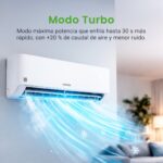 ROINTE Aire acondicionado Split 1 x 1 - ROINTE RX20, Función Inverter, Blanco - Imagen 8