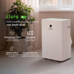 ROINTE Aire acondicionado portátil - ROINTE FIORE, 30 m², Blanco - Imagen 2