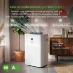 ROINTE Aire acondicionado portátil - ROINTE FIORE, 30 m², Blanco - Imagen 3