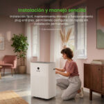 ROINTE Aire acondicionado portátil - ROINTE FIORE, 30 m², Blanco - Imagen 5