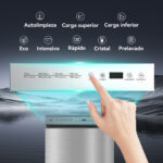 VOK Lavavajillas libre instalación 60 cm - VOK EVD-14FCSADN, 14 servicios, 8 programas, 60 cm, Gris - Imagen 6