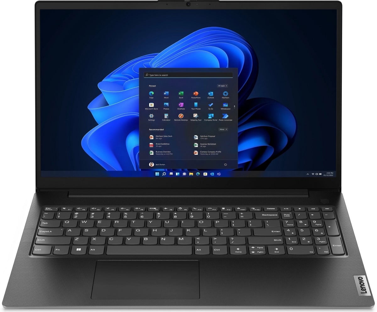 175800584_1 LENOVO Portátil - LENOVO V15 G5 IRL, 15,6 " Full-HD, Intel Core i7-13620H, 32 GB RAM, 1 TB SSD, UHD Graphics, Windows 11 Home, Negro - Imagen 1