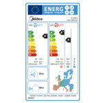 MIDEA Aire acondicionado Split 1x1 - MIDEA Solunar 71(24)N8, Función Inverter, Blanco - Imagen 4