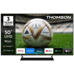 TV LED 50" - THOMSON 50UG5X15, UHD 4K, Smart TV, Negro