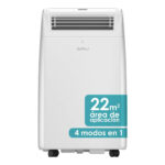 Aire acondicionado portátil - DAITSU 3NDA03027, 9,000 fg/h, 22 m², 64 dB(A), Blanco - Imagen 2