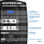 VONYX Altavoz de gran potencia - VONYX VSP200, Bluetooth, Black - Imagen 5