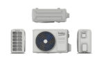 BEKO Aire acondicionado Split 1 x 1 - BEKO BEHPP 090/BEHPP 091, 12000 fg/h, Función Inverter, Blanco - Imagen 8