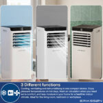 ERIKSSØN Aire acondicionado portátil - ERIKSSØN Silent Comfort Series Mobile Air conditioner blanco, 30 m², 61 dB(A), Blanco - Imagen 5