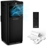 ERIKSSØN Aire acondicionado portátil - ERIKSSØN Silent Comfort Series Mobile Air conditioner Negro, 30 m², 61 dB(A), Negro