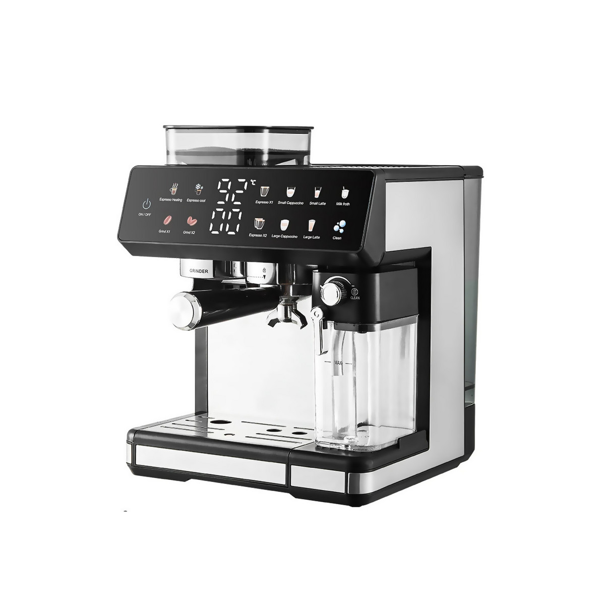 176297197_1 DAM Cafetera express - DAM DMBB0129C0094, , 1350 W, Negro - Imagen 1