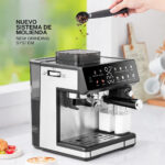 DAM Cafetera express - DAM DMBB0129C0094, , 1350 W, Negro - Imagen 3