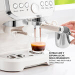 DAM Cafetera express - DAM DMBB0125C01, , 1450 W, Blanco - Imagen 5