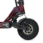 ECOXTREM Patinete eléctrico - ECOXTREM M41 Armored Dual LR, Pot. máx. 3200 W, Carga máx. 120 kg, 85 km autonomía, 24000 mAh, Rojo Sangre - Imagen 4