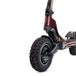 ECOXTREM Patinete eléctrico - ECOXTREM M41 Armored Dual LR, Pot. máx. 3200 W, Carga máx. 120 kg, 85 km autonomía, 24000 mAh, Rojo Sangre - Imagen 5